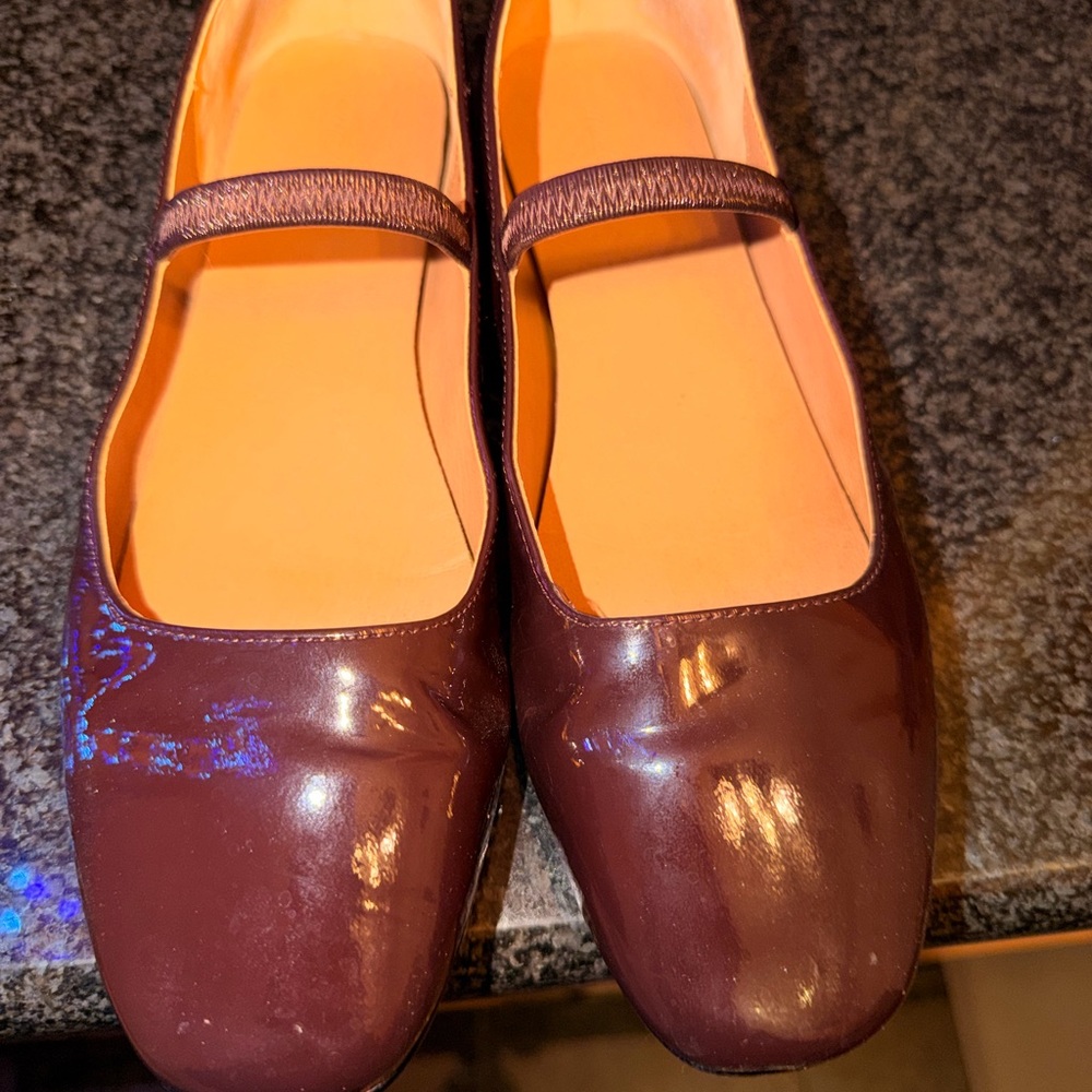 Madewell Brown Mary Jane Flats